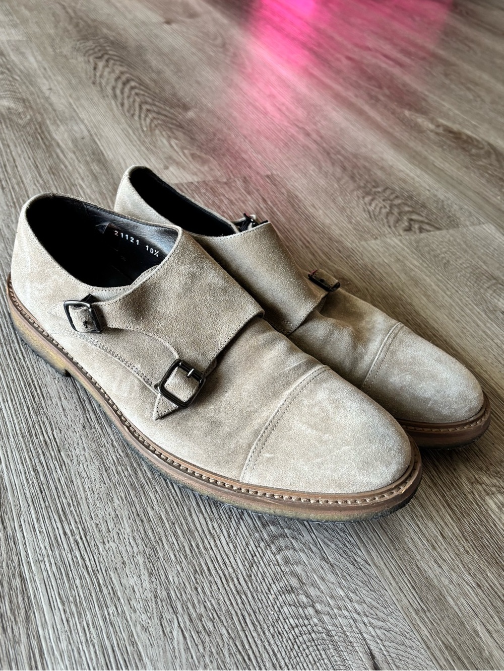 Addison Double Monk Strap Shoe TO BOOT NEW YORK